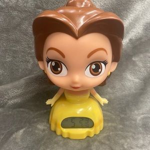 Disney Princess Belle Light Up Digital LCD Alarm Clock BulbBotz